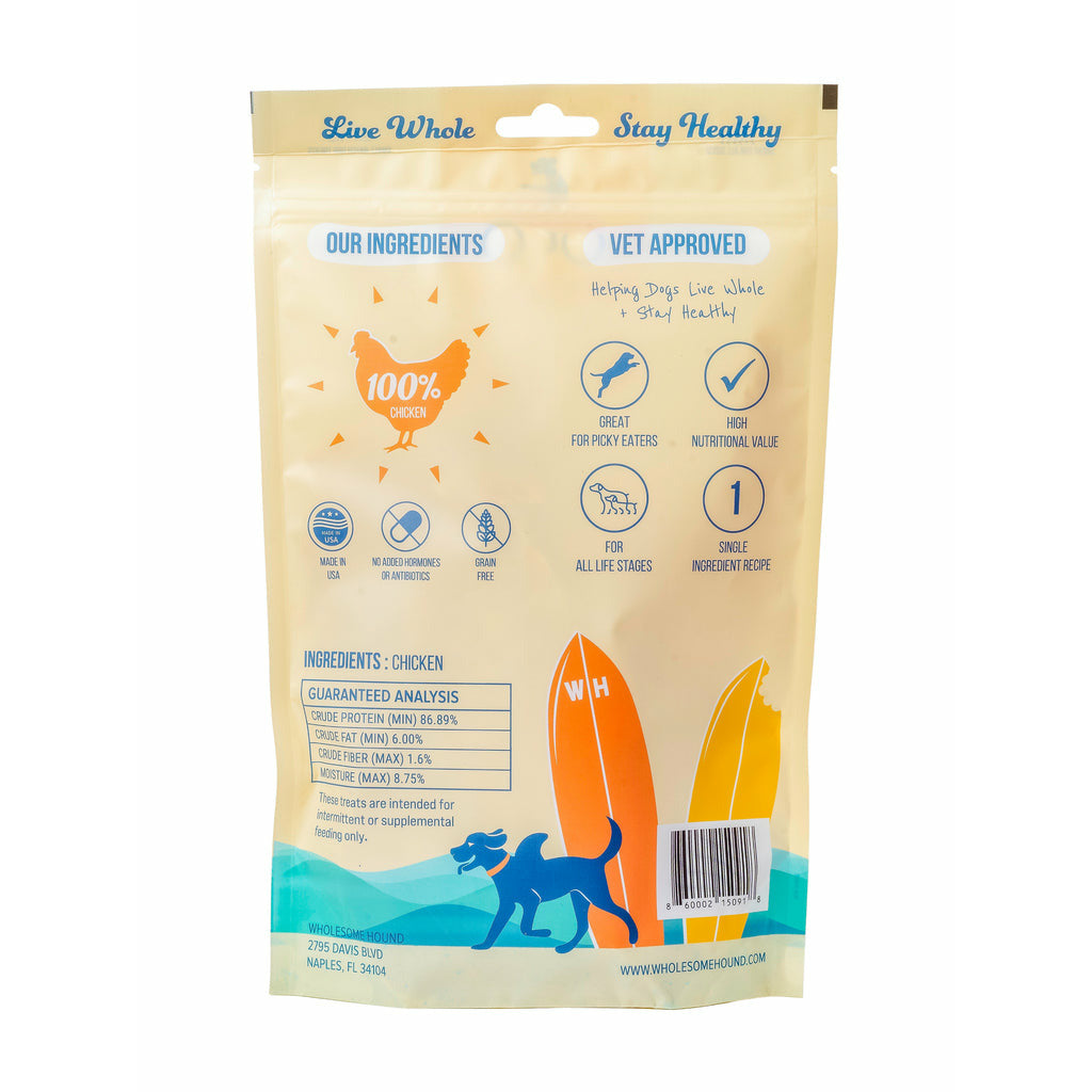 Just Chicken Jerky | Dog Treats by Wholesome Hound