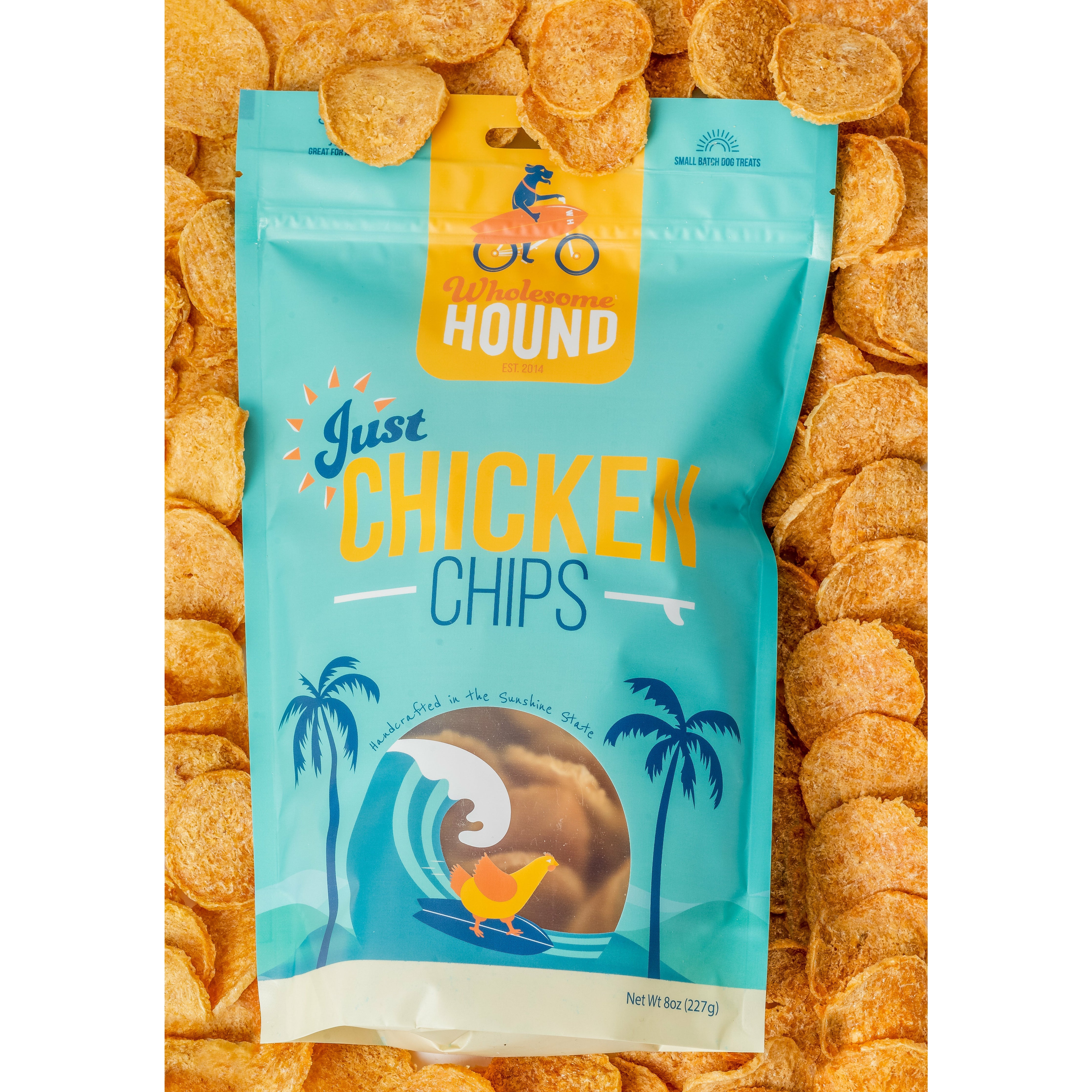 Just Chicken Chips | Dog Treats by Wholesome Hound